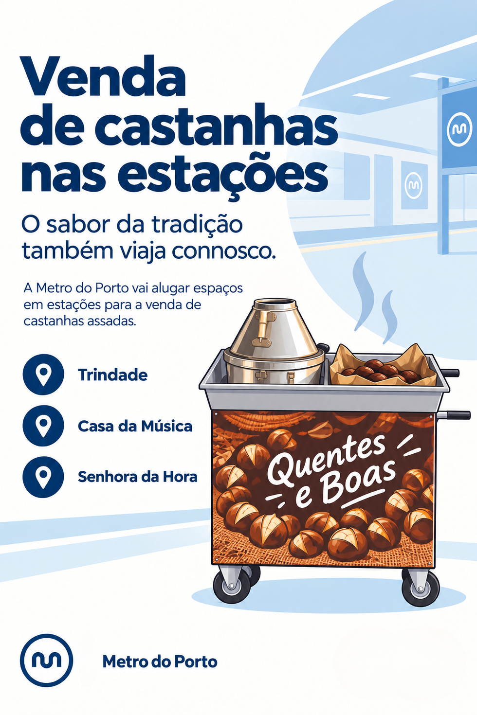Venda de castanhas